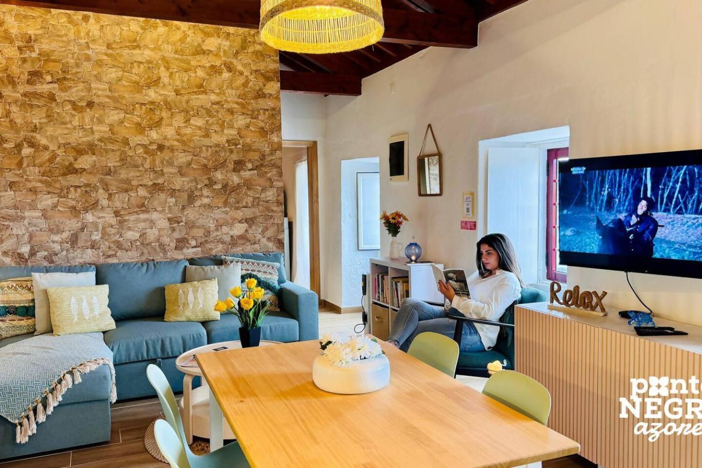 Charming Country House By Ponta Negra Azores Altares Exterior photo